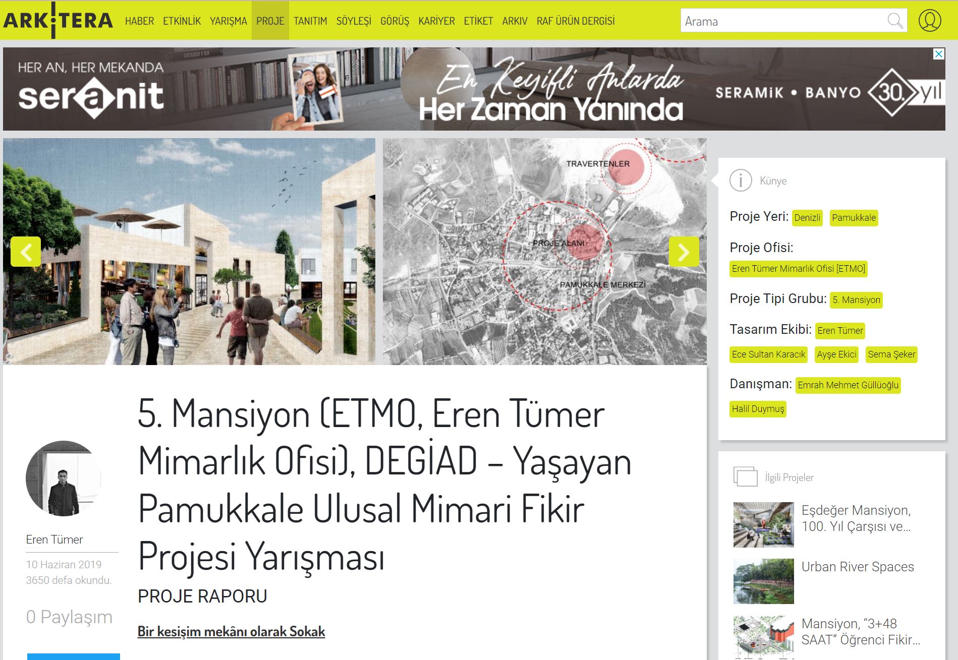 Ulusal Kentsel Tasarım ve Mimari Proje Yarışması