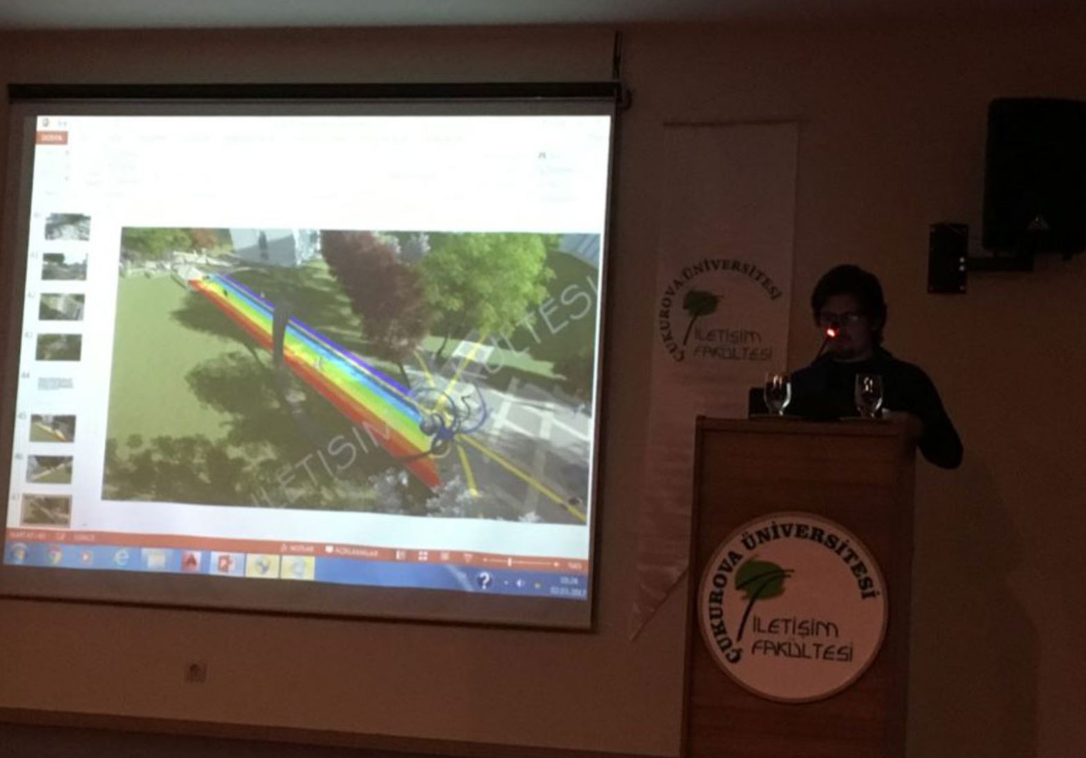 İLETİŞİM FAKÜLTESİNE PEYZAJ PROJESİ HAZIRLANDI.