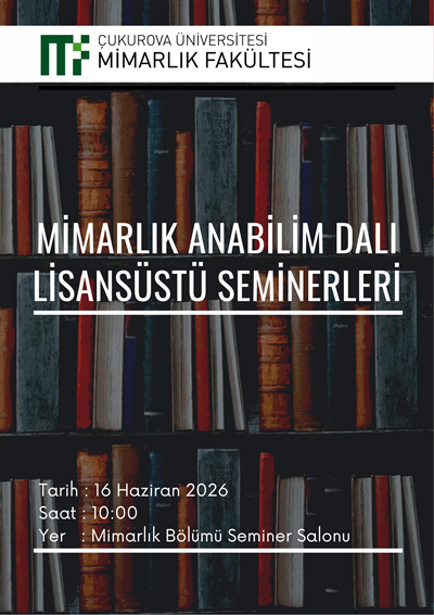 LİSANSÜSTÜ SEMİNERLERİ