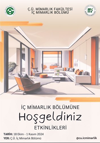 İç Mimarlık Bölümüne Hoşgeldiniz'24